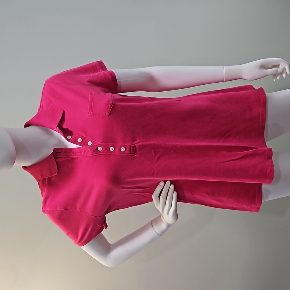 GAP Pink Cotton Casual Polo